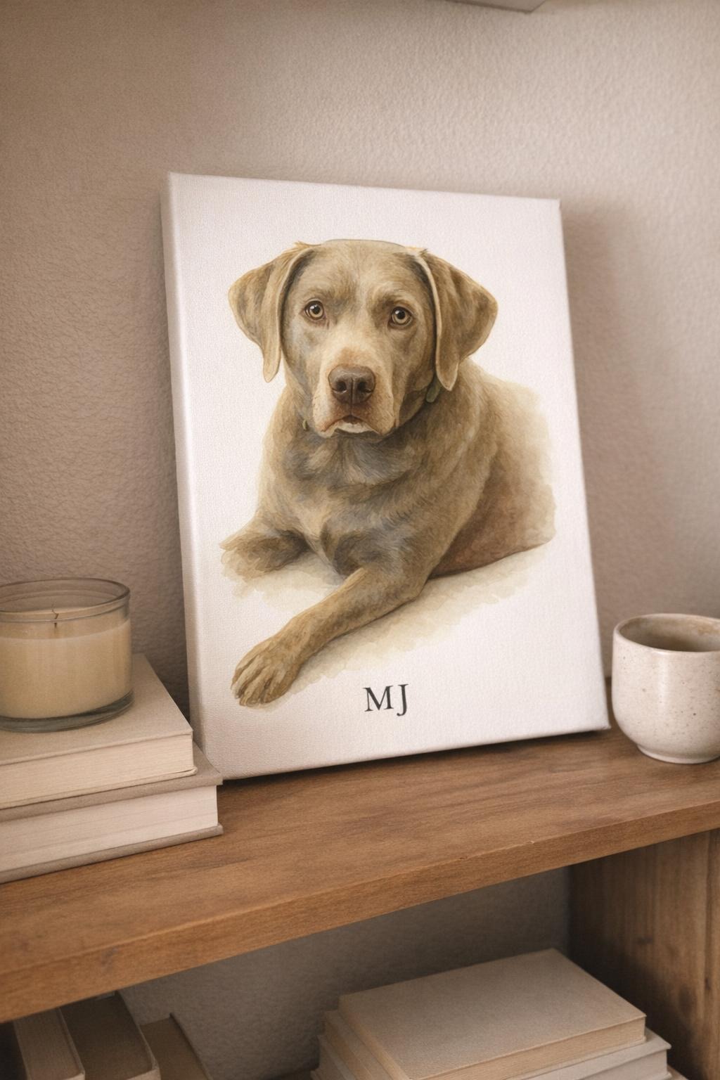Customer pet canvas example