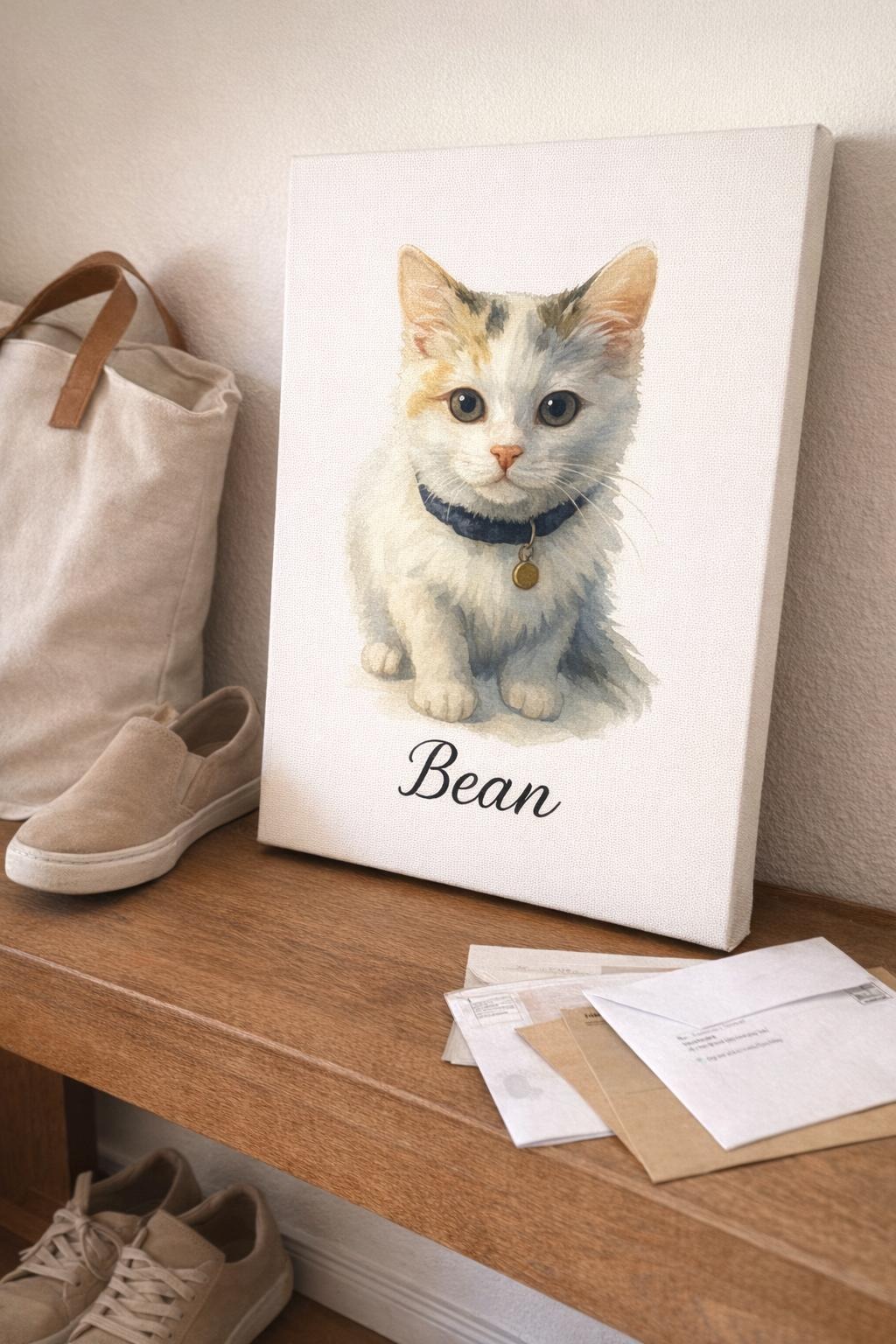 Customer pet canvas example