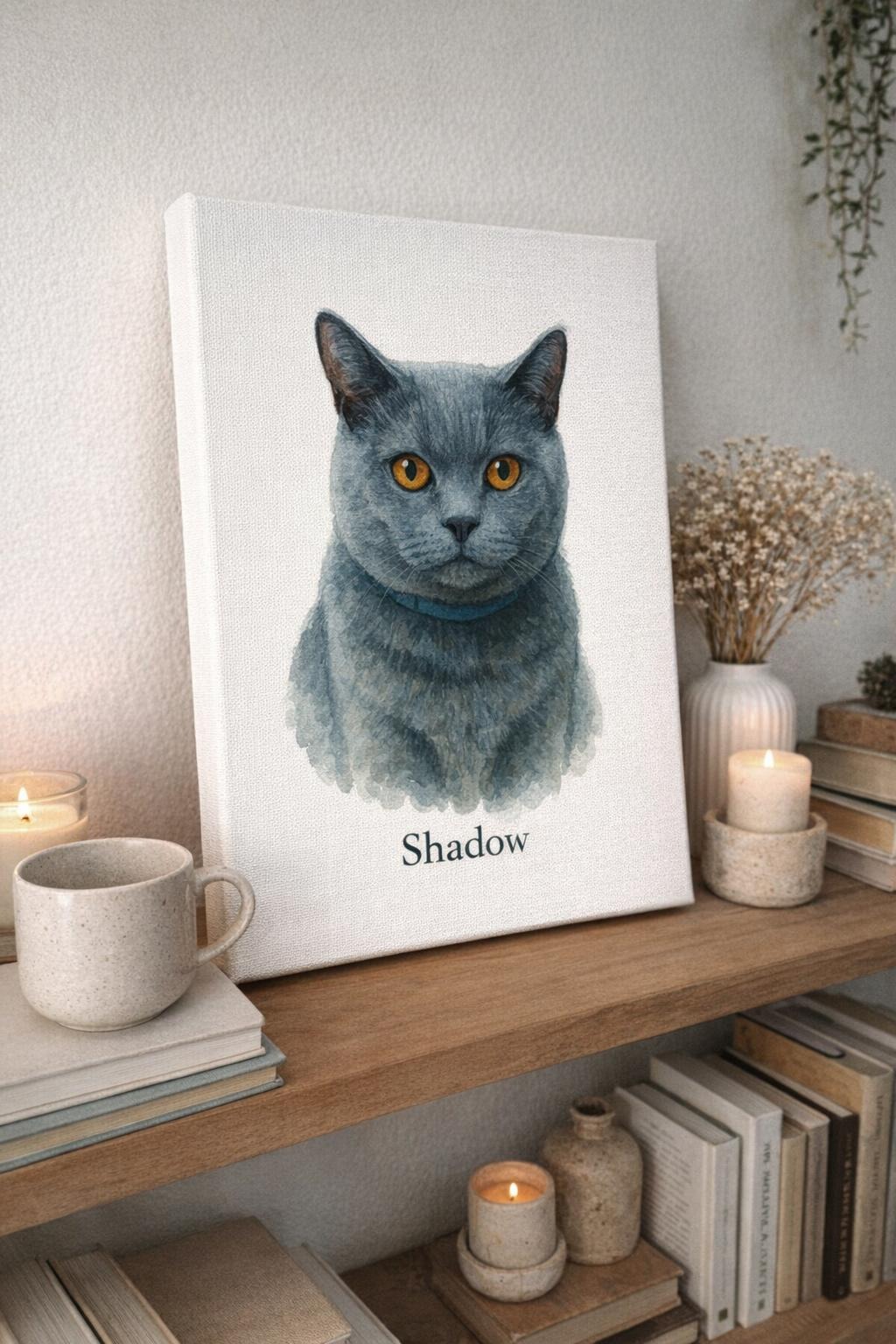 Customer pet canvas example