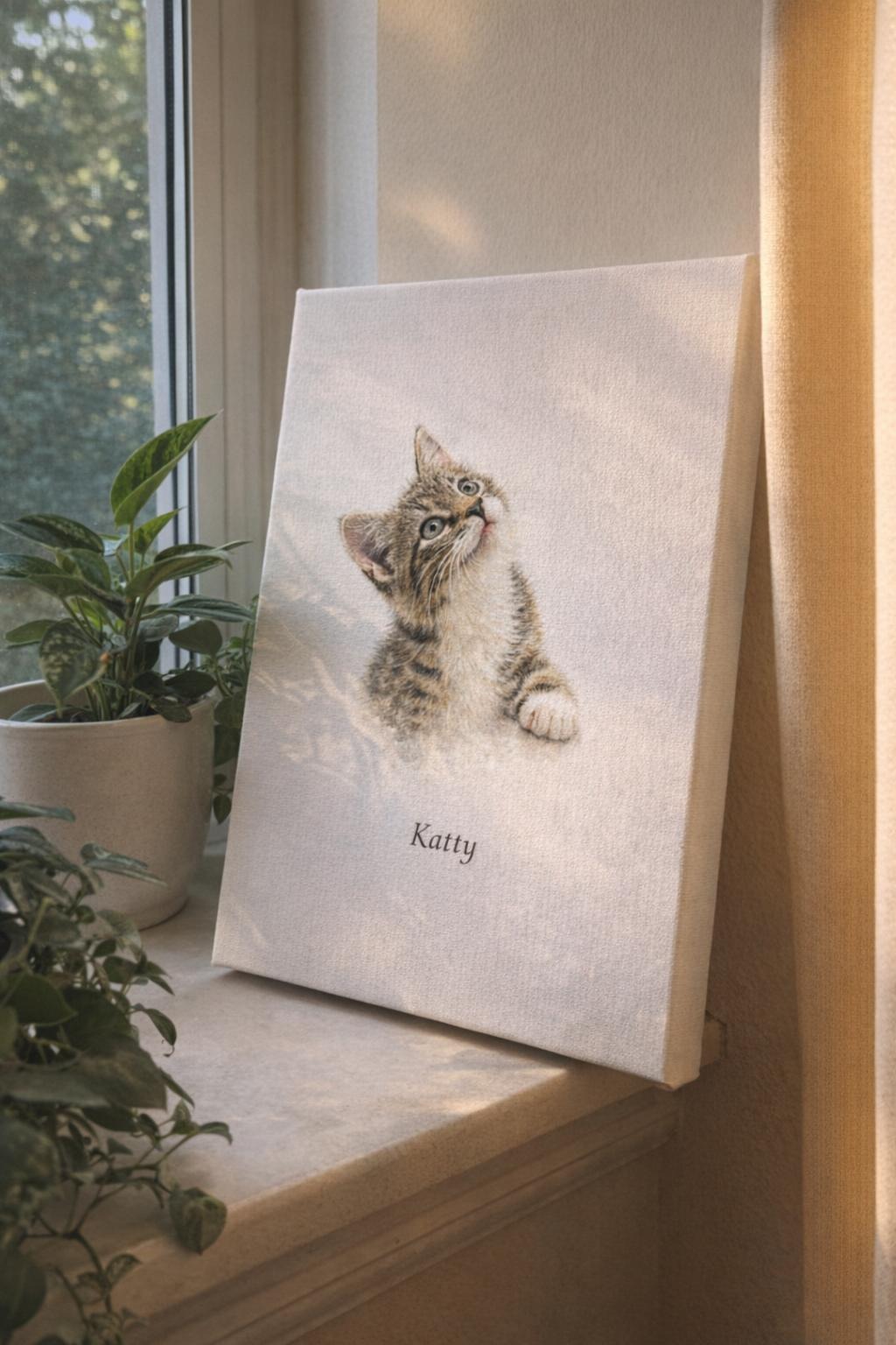Customer pet canvas example