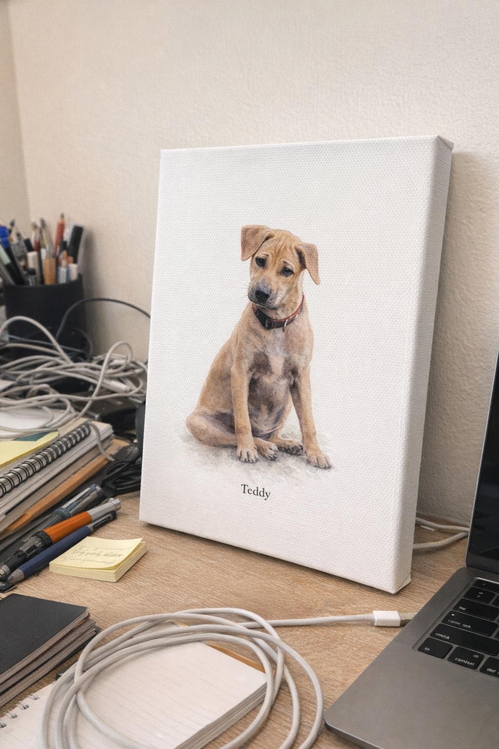 Customer pet canvas example